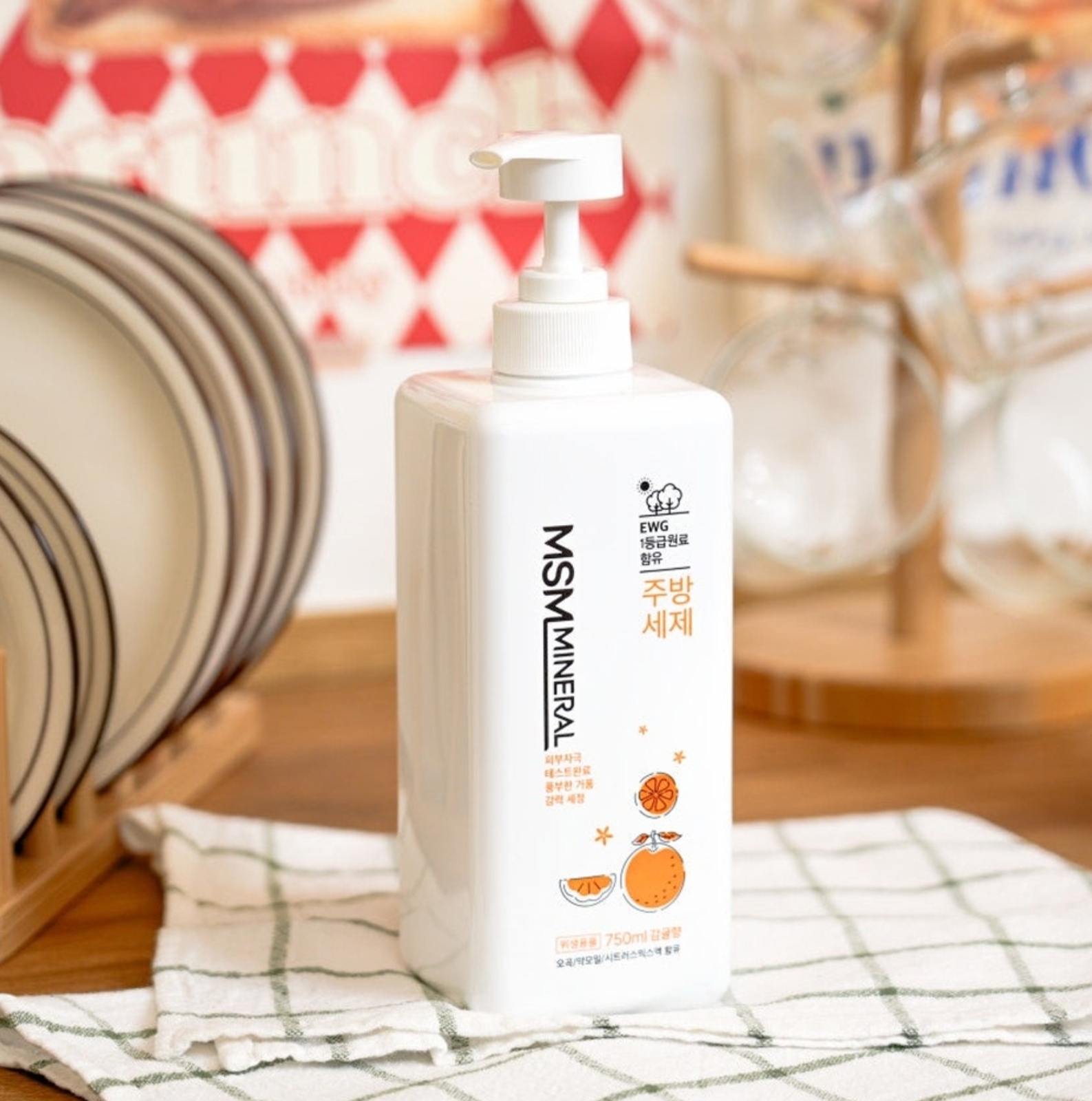 미스미네랄 주방세제 750ml